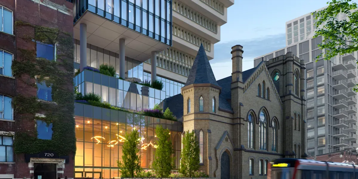 MOD Developments Files Plans For 40-Storey Rental At Randolph Theatre