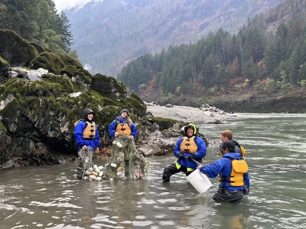 ‘Gratifying and humbling’: First Nation leads ghost net cleanup from Interior B.C. rivers