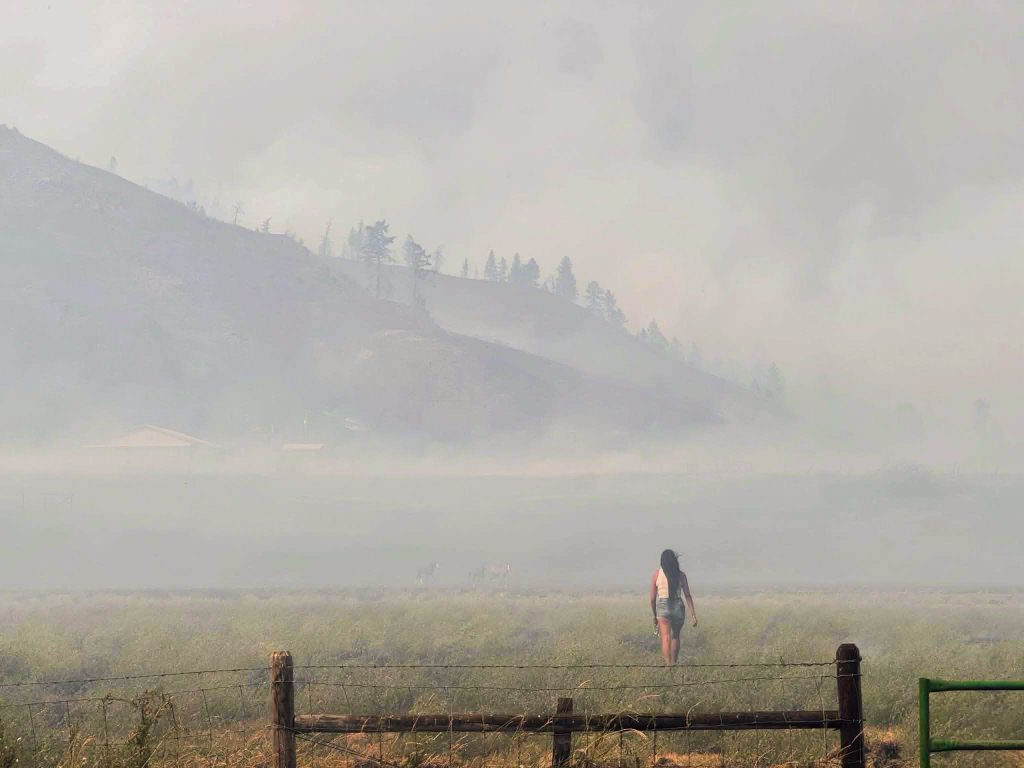 One woman’s race to save her horses from a B.C. wildfire