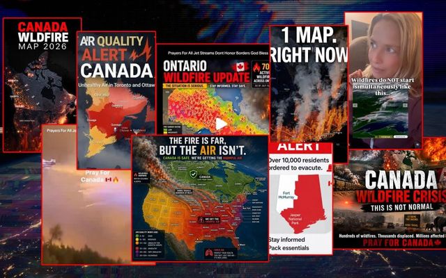 Wildfire misinformation is mutating online, thanks to  AI slop