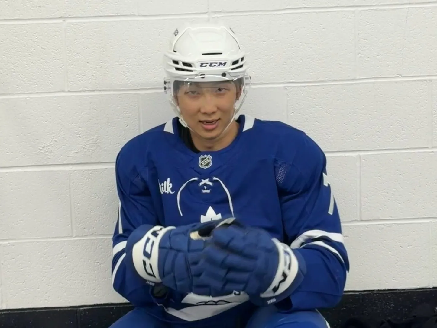 BTS’ RM reps Maple Leafs during Toronto concert: ‘SO BEAUTIFUL’
