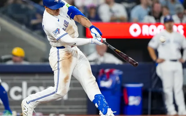 Blue Jays stage hitting clinic in beatdown of visiting L.A. Angels