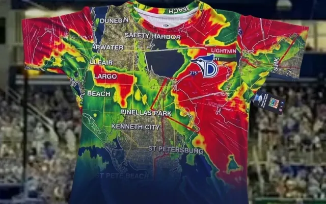 Dunedin Blue Jays’ viral ‘Rain Delay’ gear finally up for sale online