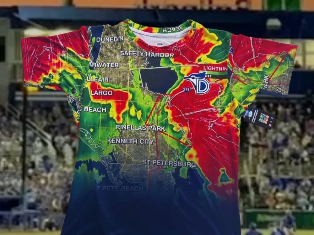 Dunedin Blue Jays’ viral ‘Rain Delay’ gear finally up for sale online