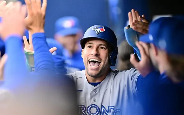 George Springer tearful as he shares what being a Blue Jay meant to him
