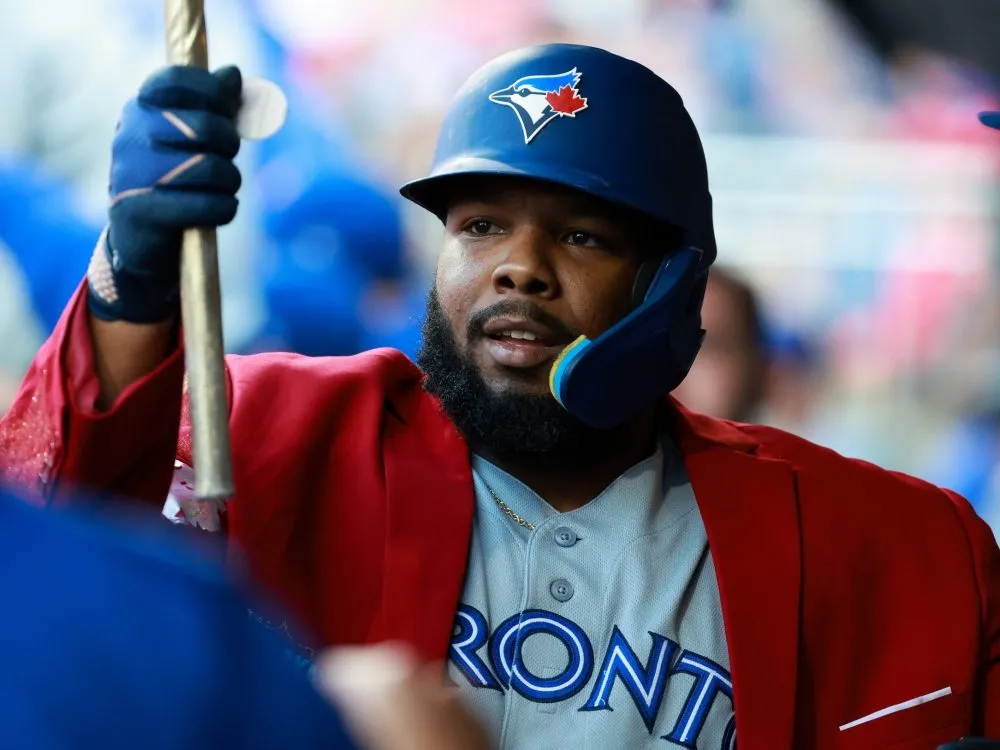 Vladimir Guerrero Jr. homers in his return, but it was Nathan Lukes' belt that lifted Blue Jays