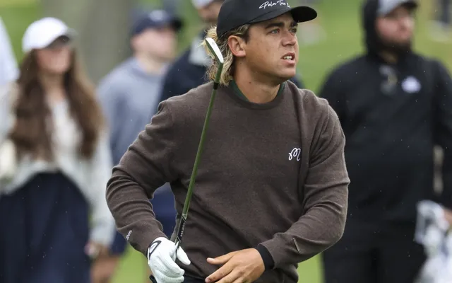 Garrick Higgo explains two-stroke penalty for being late to PGA Championship tee