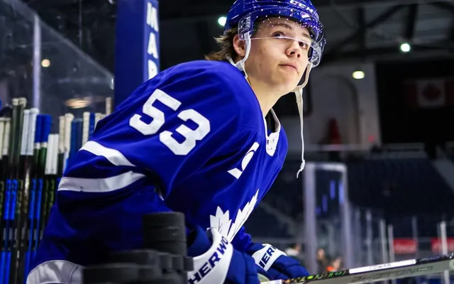 Easton Cowan scores late series-winning goal as Marlies oust Monsters