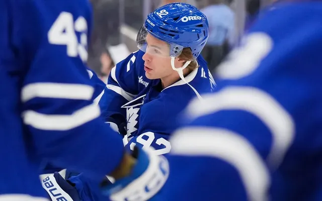 How Gavin McKenna's play without the puck is improving for Maple Leafs