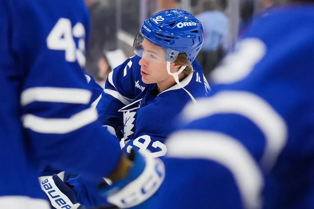 How Gavin McKenna's play without the puck is improving for Maple Leafs
