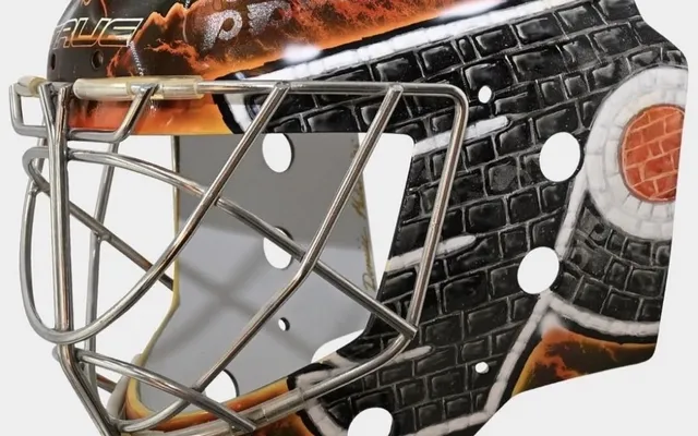 Oh, Lord! Why Joseph Woll's new mask with the Flyers is winning over hockey fans