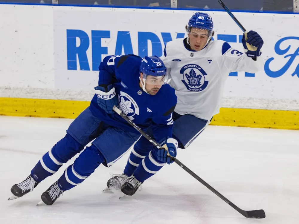 Why Maple Leafs prospect Ben Danford is being compared to Fraser Minten