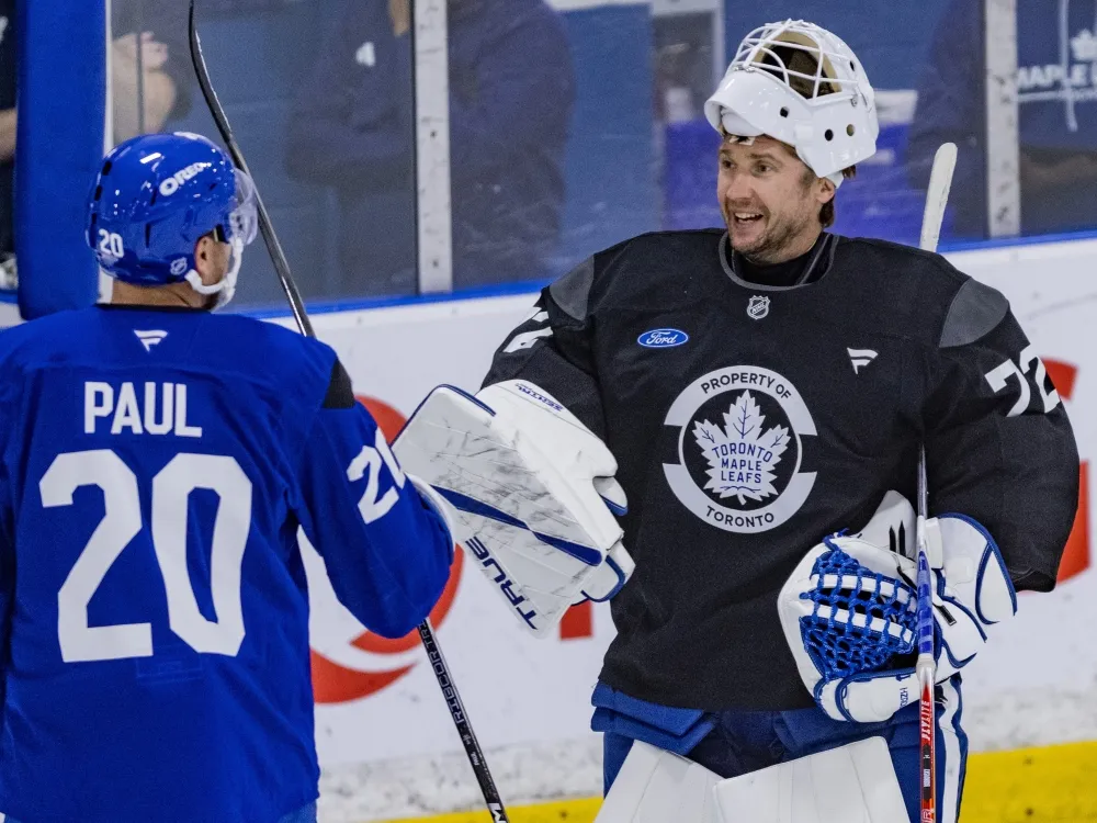 For Maple Leafs' Sergei Bobrovsky, actions speak louder than words