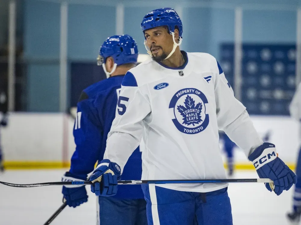 Why the Maple Leafs hold a special place in Ryan Reaves' heart