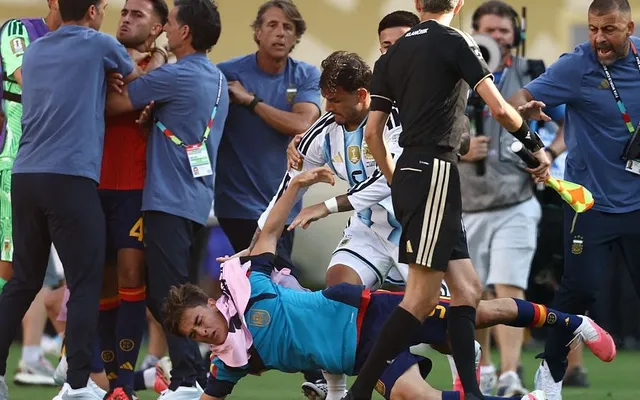 Argentina players banned for combined 18 games over World Cup brawl