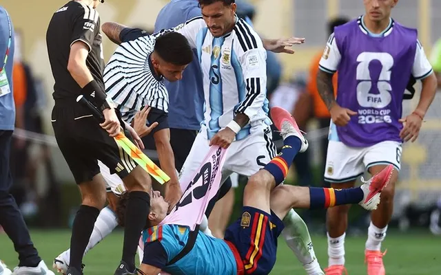 Argentina's Leandro Paredes suspended 10 games for World Cup clash after final