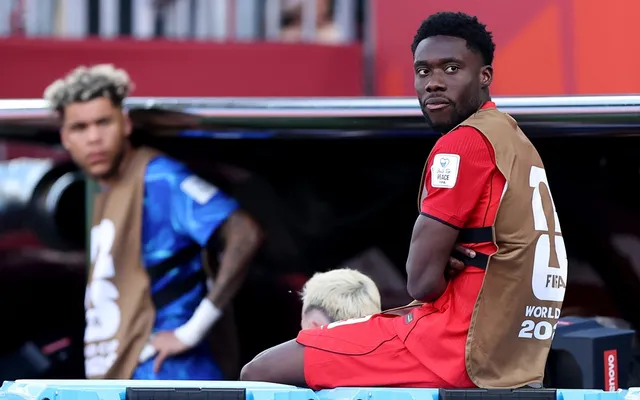 Inactive Team Canada captain Alphonso Davies actively trying to boost team's World Cup hopes