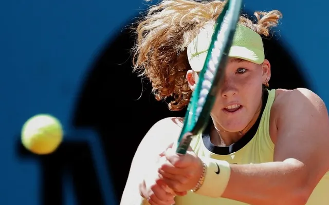Mirra Andreeva battles 'bull****' odour en route to Madrid quarter-finals