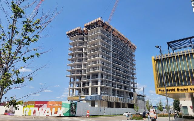 Cladding Underway as ArtWalk Phase 1 Rises in Vaughan