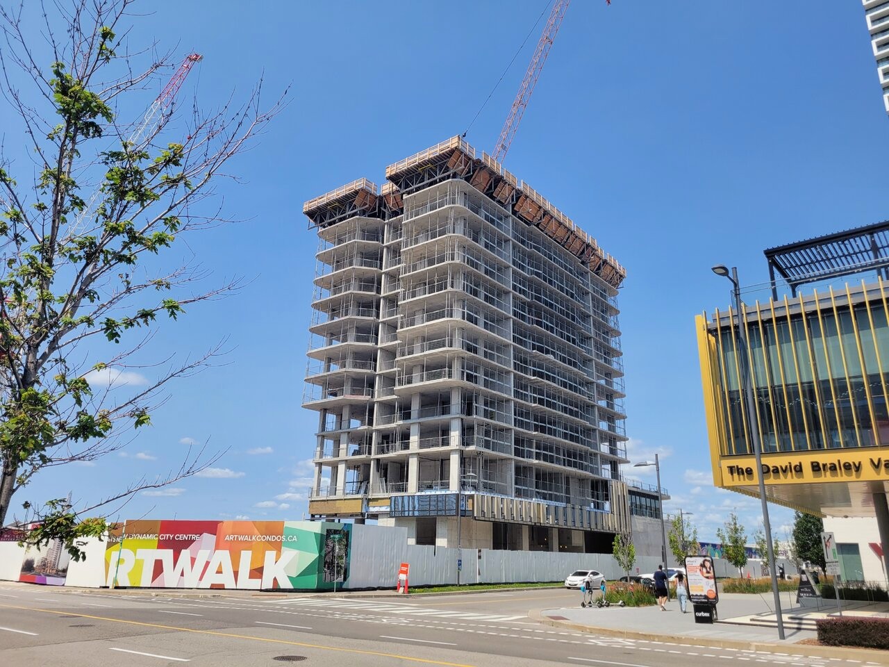 Cladding Underway as ArtWalk Phase 1 Rises in Vaughan