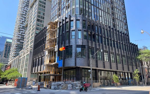 Former Hoist Run at Alias Being Sealed In as Public Realm Work Starts