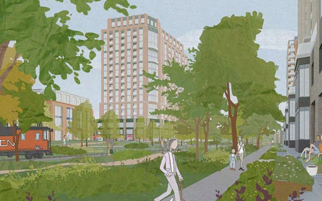 Four Towers and Eco-Park Proposed for Former Guelph Factory Site