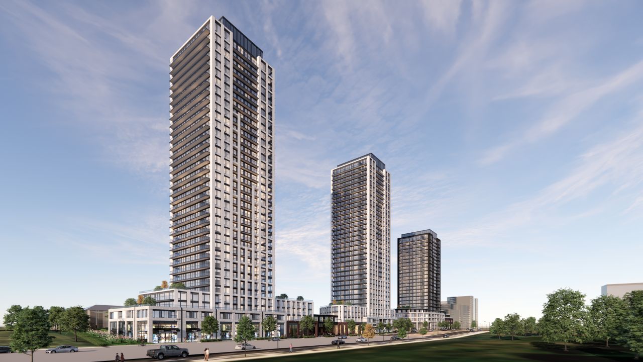 Three-Tower Circa Phase 3 Grows to 35 Storeys in Markham Centre