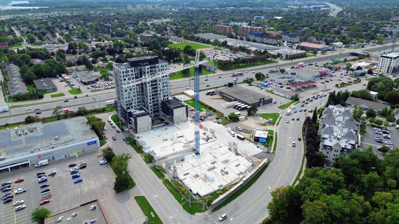 From the Air: Kitchener Condo and Rental Construction Advances