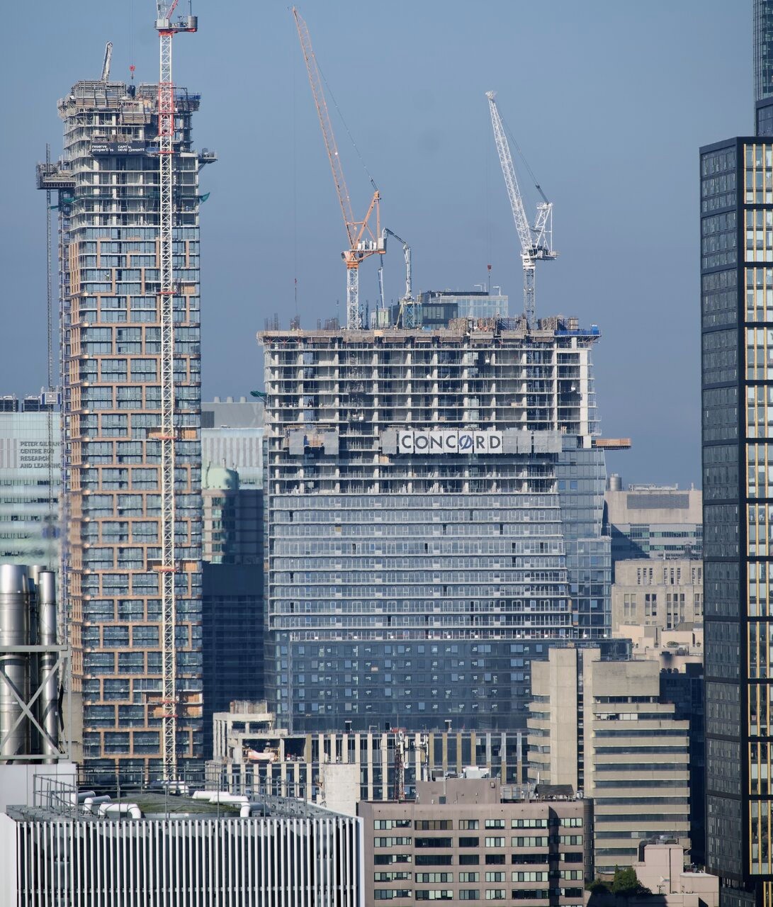 Concord Sky’s Pointed Glazing Defines Tapering Form Above Yonge