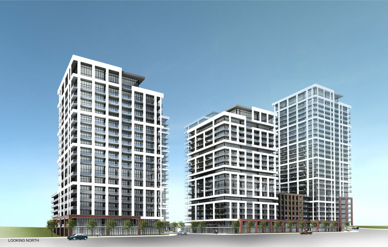 Five Towers up to 27 Storeys Proposed Beside Vaughan Mills Mall