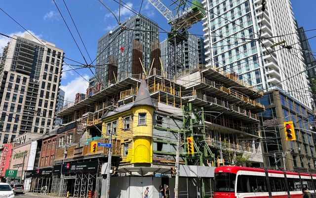 QueenChurch Podium Rises Above Retained Heritage in Garden District