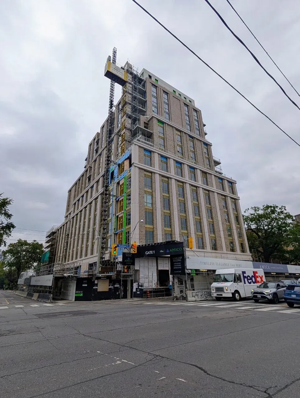 Amica at The Balmoral Club Tops Off as Cladding Nears Completion