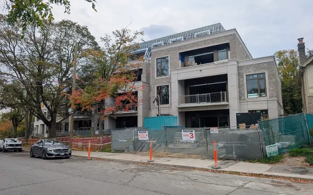 The Chatsworth Topped Off as Cladding Advances in Lawrence Park
