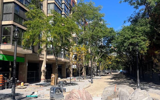 Market Lane Park Progresses Beside St Lawrence Market North