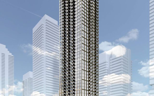 Tower at Grand Park Village Drops to 41 Storeys Near Mimico GO