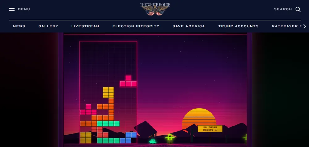 Trump White House Pulls Down Tetris-Like Game, in Which You Had to Stop a ‘Zombie Siege’ at Mexican Border, After Comp…