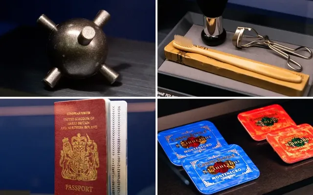 Inside Omega’s James Bond Exhibition, From 007’s Toothbrush to His Passport and Mini Car Bombs