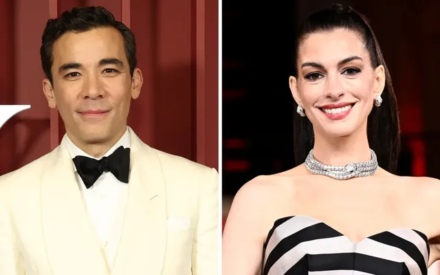 ‘The Devil Wears Prada 2’: Anne Hathaway and Conrad Ricamora Joke Around in Set Photos After His Roommate Role Got Cut…