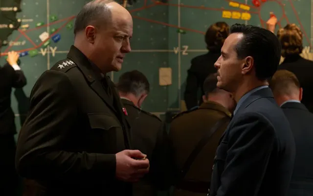 ‘Pressure’ Review: Andrew Scott and Brendan Fraser Go Toe-to-Toe in an Absorbing Tale of How the Weather Won the War