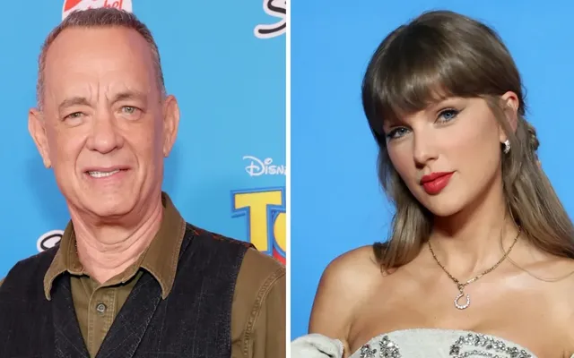 Tom Hanks Says Taylor Swift’s ‘Toy Story 5’ Song Was Kept ‘Top Secret’ From the Cast Until Release Day