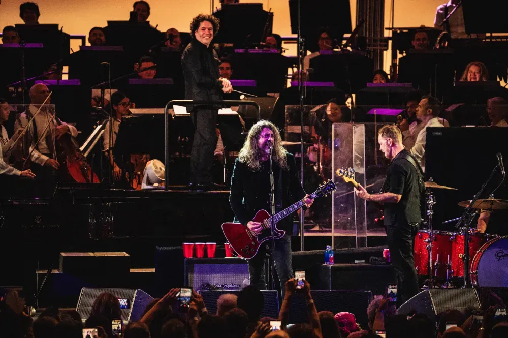 Foo Fighters and Gustavo Dudamel Blow Up the Hollywood Bowl as Conductor Blows Out the Candle on His Time With the LA…