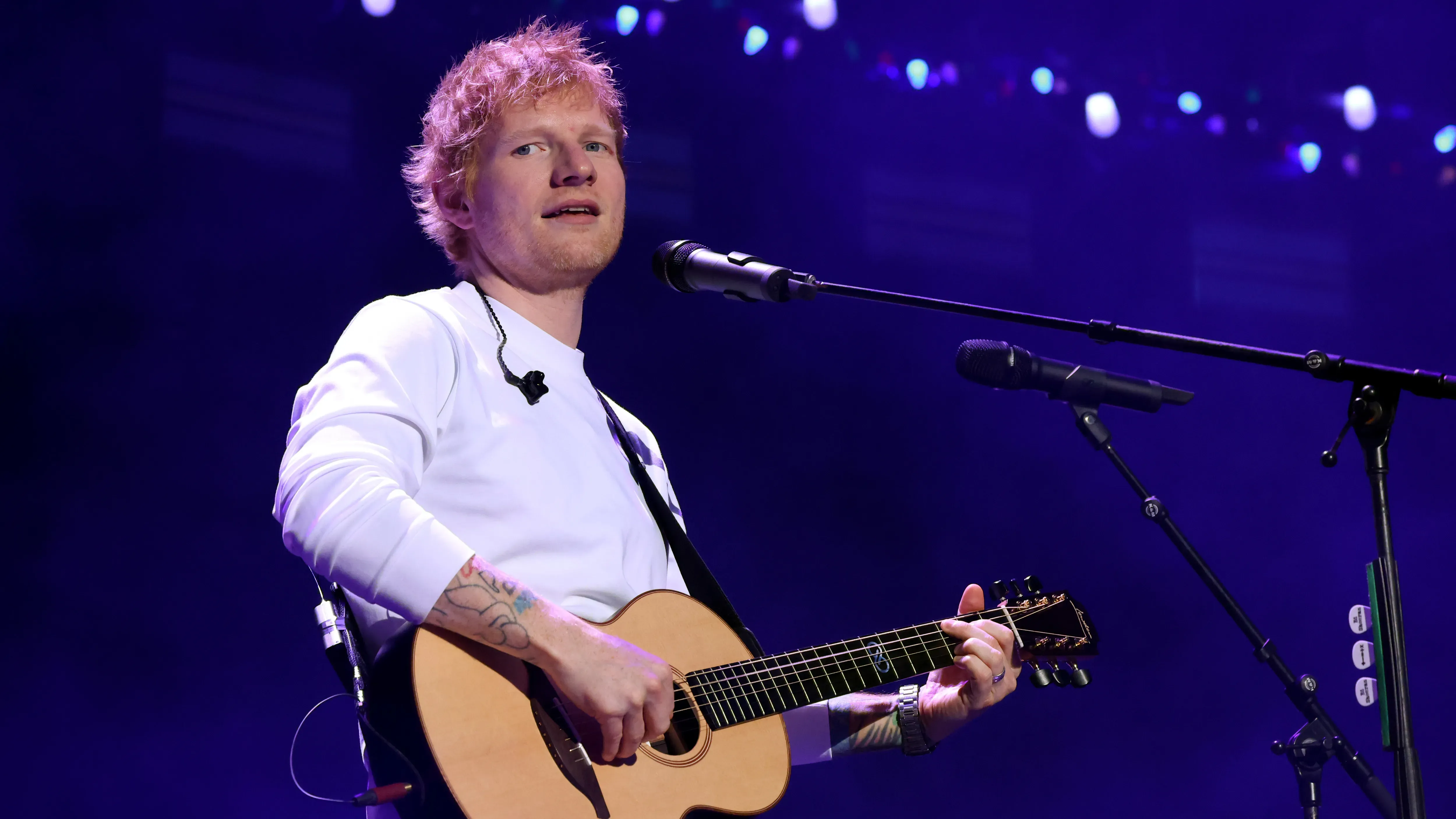 Protestors March Outside Ed Sheeran Concert After Macklemore Was Dropped From Tour: ‘It’s Not Going to Stop Until Pale…