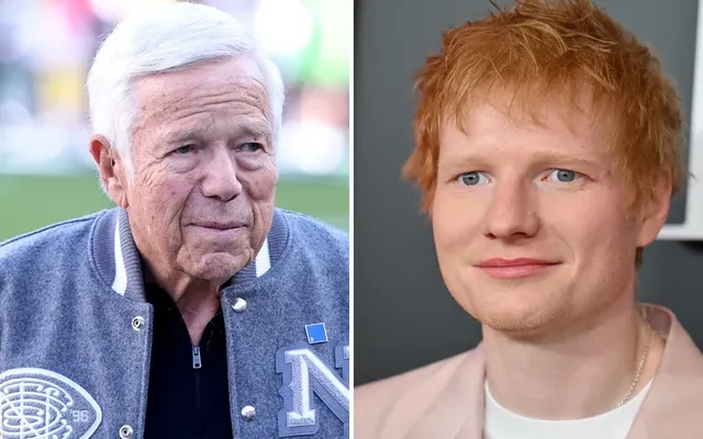 Robert Kraft Says Ed Sheeran Is Donating $2 Million to ‘Fight This Humanitarian Crisis’ in Gaza, and Kraft Is Matching…