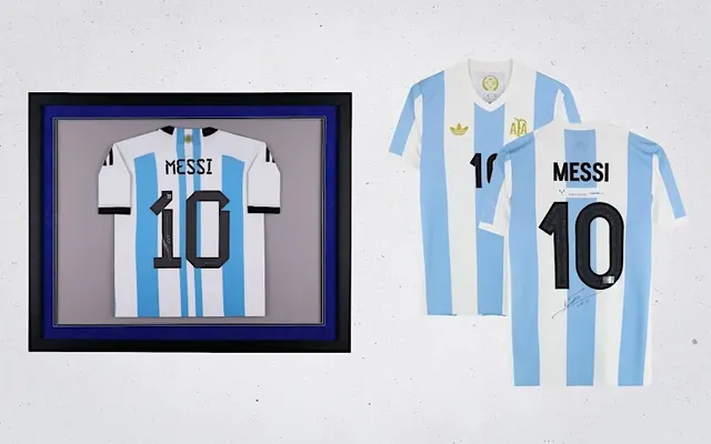 Autographed Lionel Messi Jerseys Drop Online as Argentine Star Leads Team Into World Cup Knockout Round