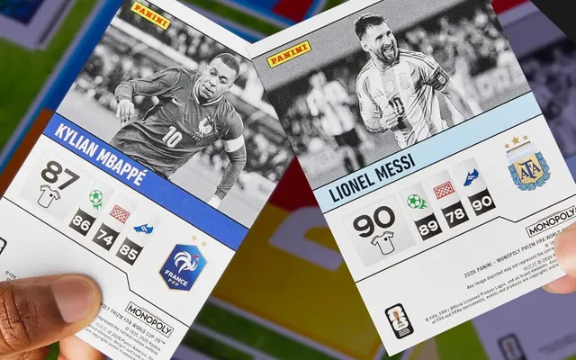 Lionel Messi, Kylian Mbappé Among Athletes Fronting Monopoly and Panini Trading Cards World Cup Team Up