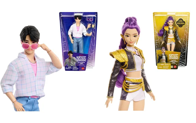 New ‘KPop Demon Hunters’ Merch Drop Includes Collectible Huntr/x Singing Dolls