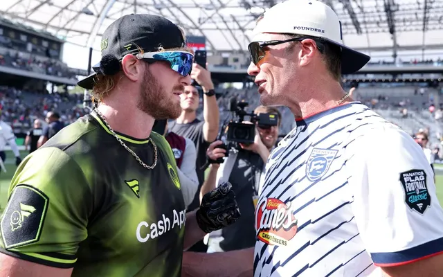 Tom Brady Slaps Logan Paul at Fanatics Fest, Calls Him a ‘Dork’ and ‘Nerd’ on X