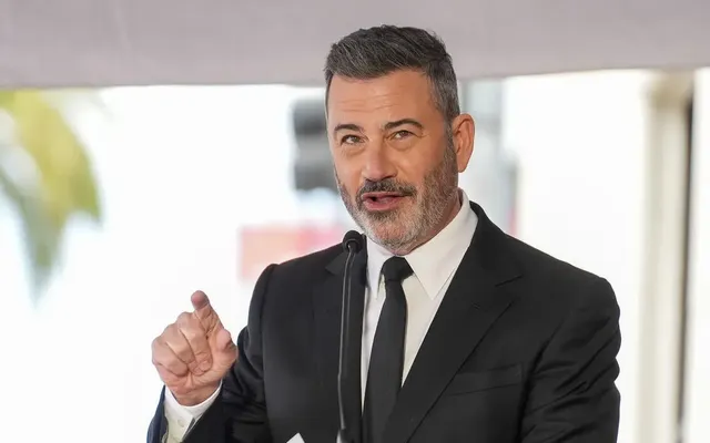 Jimmy Kimmel Cries and Calls Adam Carolla His ‘Life Partner’ at Hollywood Walk of Fame Ceremony: ‘If That Sounds Gay t…