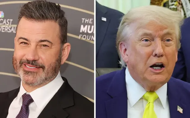 Jimmy Kimmel Wishes Donald Trump Happy Birthday With Jeffrey Epstein-Inspired Birthday Card