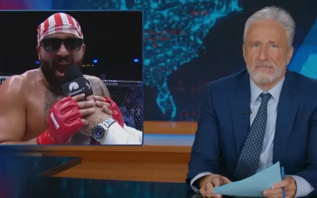 Jon Stewart Slams Fighter Josh Hokit as a ‘F—ing A–hole’ For Saying ‘Michelle Obama Is a Man’ at UFC Freedom 250